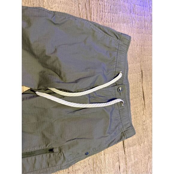 VUORI Pants XS Ripstop Climber Travel Athletic Olive breen EXCELLENT COND. LOWSH - Picture 3 of 7